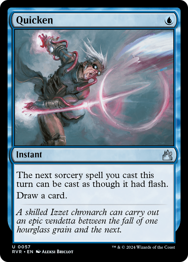 Quicken (RVR-057) - Ravnica Remastered