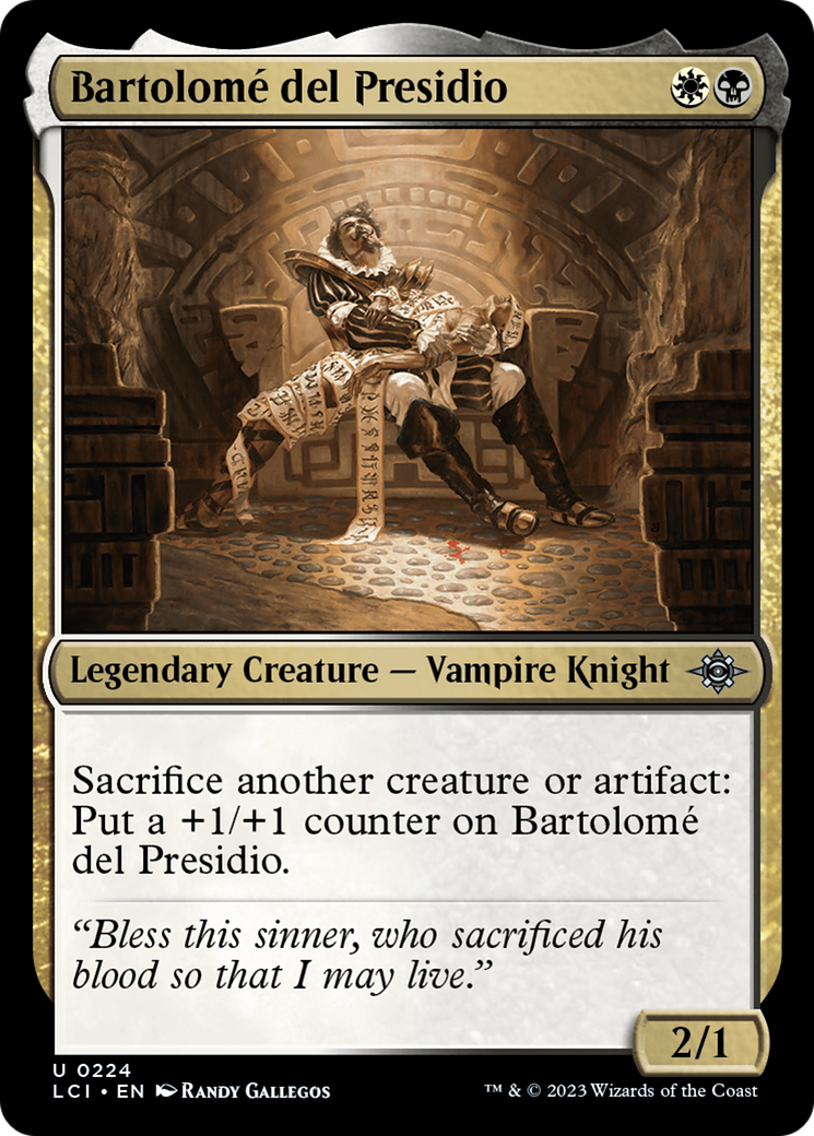 Bartolome del Presidio (LCI-224) - The Lost Caverns of Ixalan Foil
