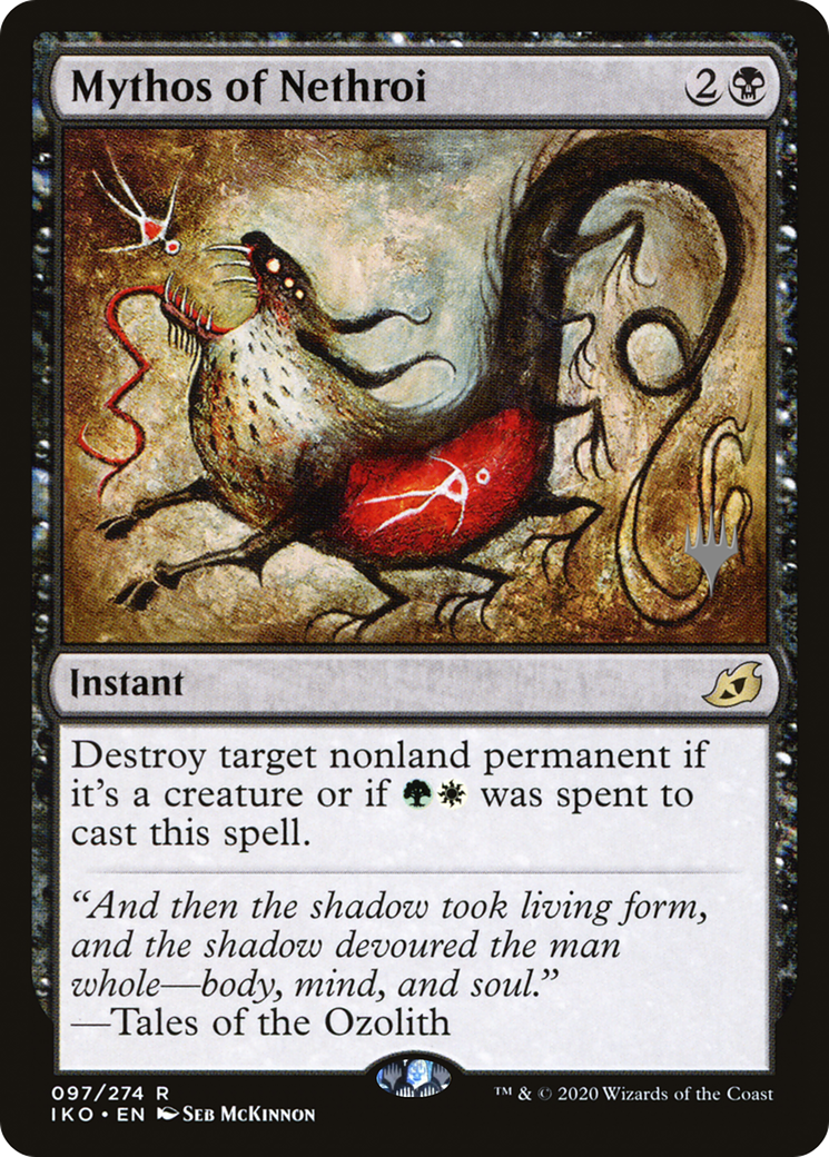 Mythos of Nethroi (PPIKO-097) - Ikoria: Lair of Behemoths Promos Foil