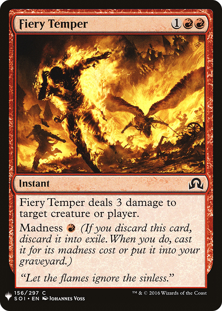 Fiery Temper (LIST-156) - The List