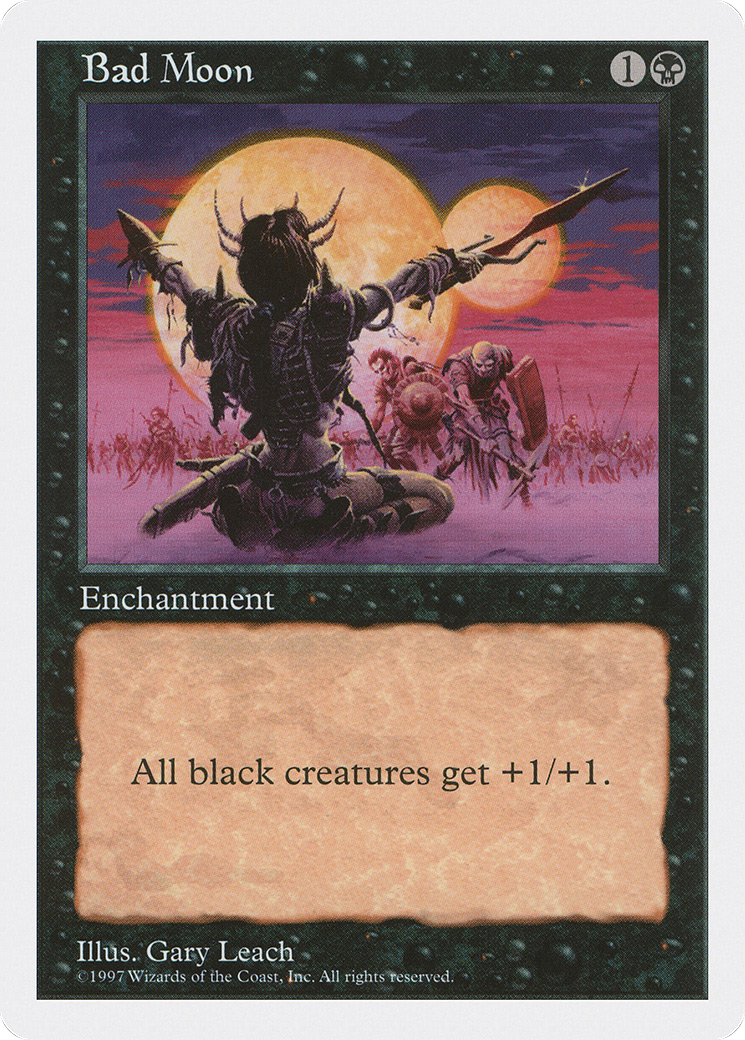 Bad Moon (5ED-) - Fifth Edition