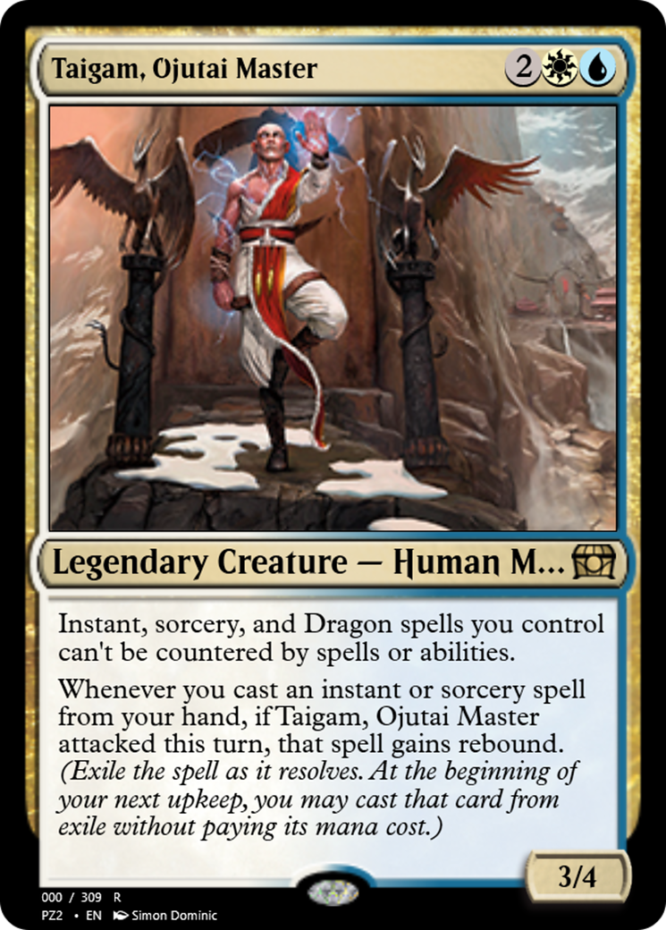 Taigam, Ojutai Master (PZ2-65739) - Treasure Chest Foil