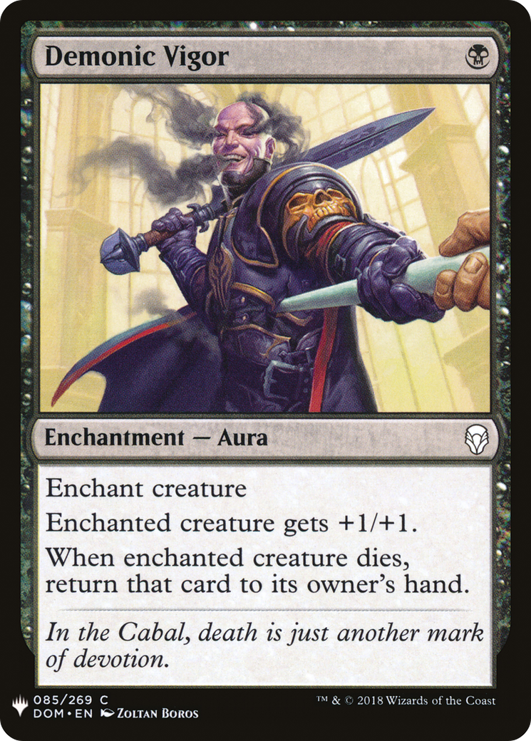 Demonic Vigor (LIST-085) - The List