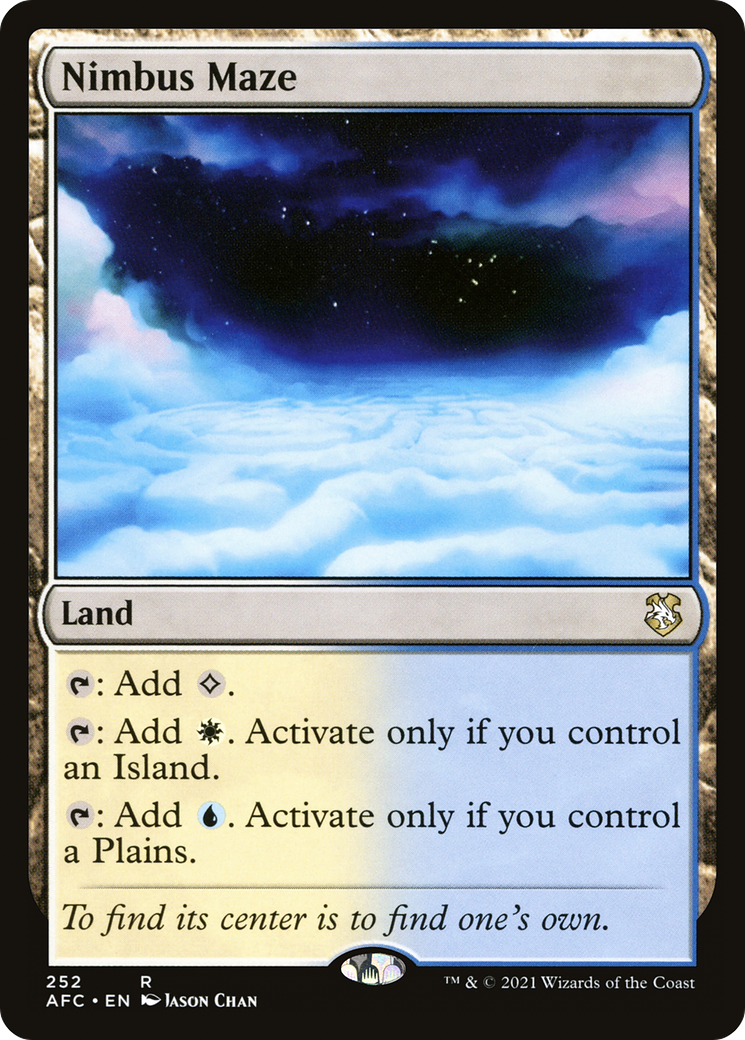 Nimbus Maze (AFC-252) - Forgotten Realms Commander