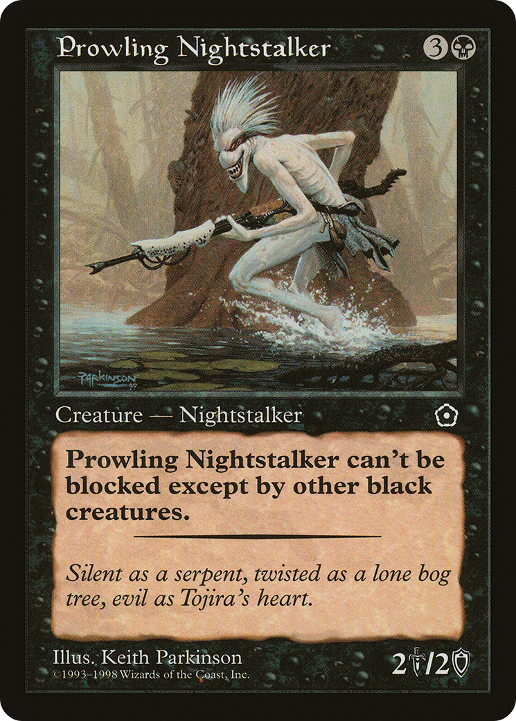 Prowling Nightstalker (P02-) - Portal Second Age