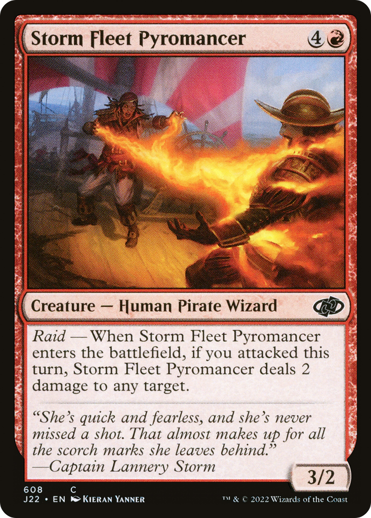 Storm Fleet Pyromancer (J22-608) - Jumpstart 2022