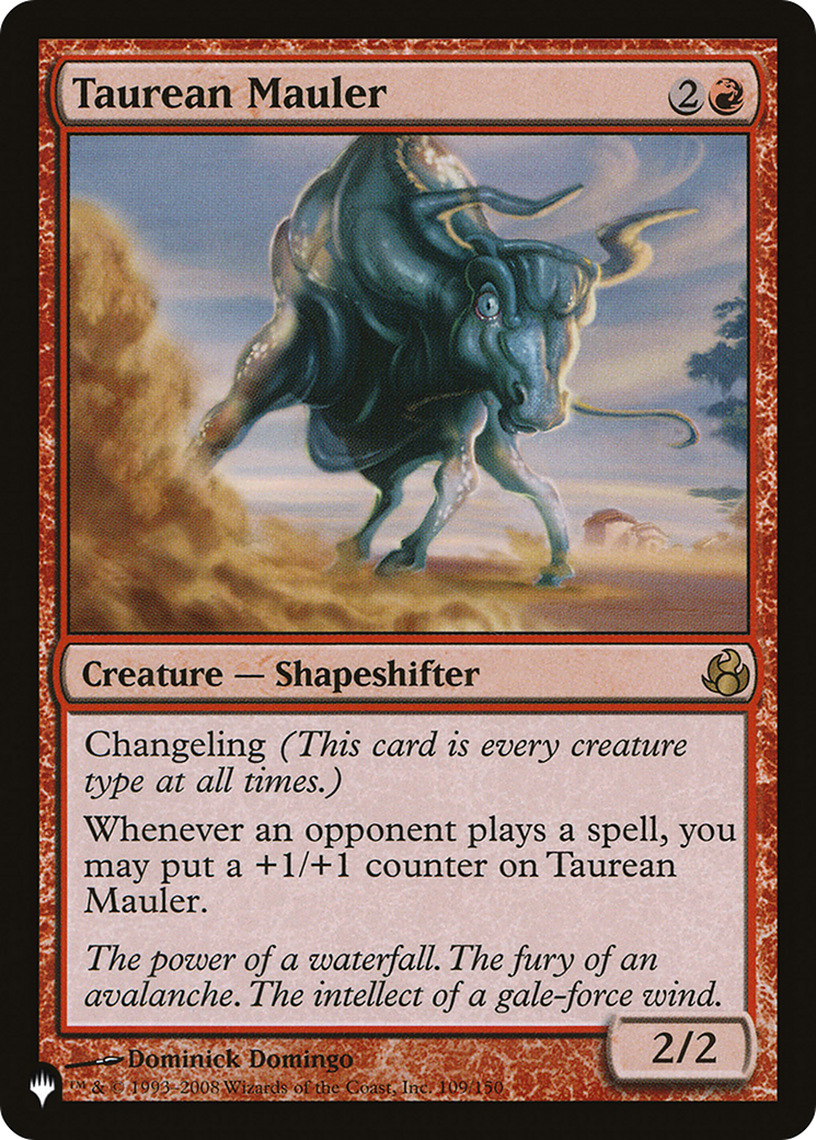 Taurean Mauler (MOR) (LIST-109/150) - The List