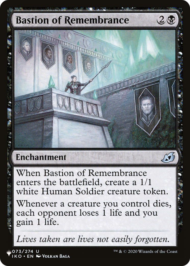 Bastion of Remembrance (LIST-073/274) - The List