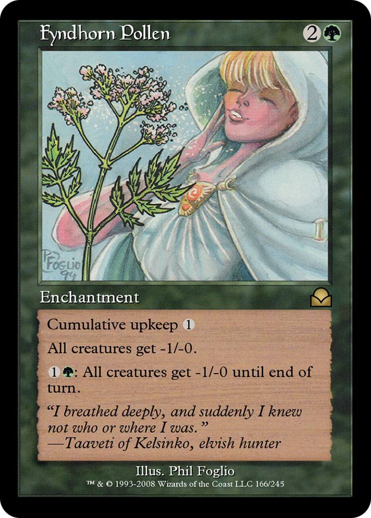 Fyndhorn Pollen (ME2-166) - Masters Edition II Foil