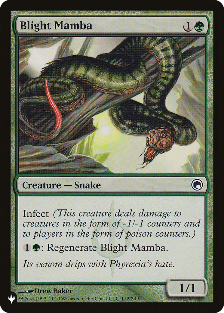 Blight Mamba (LIST-112/249) - The List