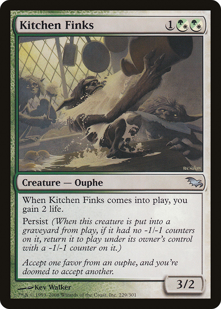 Kitchen Finks (SHM-229) - Shadowmoor Foil