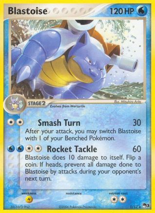 Blastoise POP Series 3 - Rare