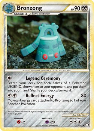 Bronzong - Reverse Holofoil Triumphant - Rare