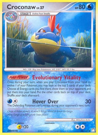 Croconaw/123 Mysterious Treasures - Uncommon