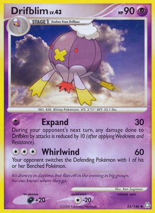 Drifblim - Reverse Holofoil Legends Awakened - Uncommon