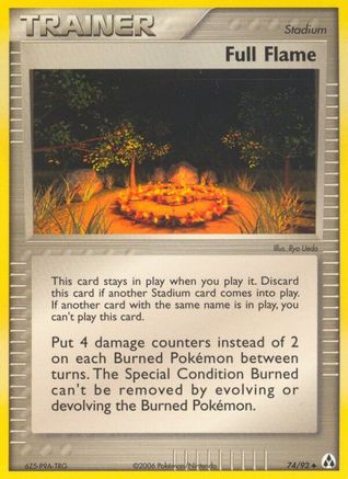 Full Flame - Reverse Holofoil Legend Maker - Uncommon