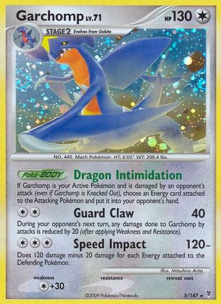 Garchomp - Holofoil Supreme Victors - Holo Rare