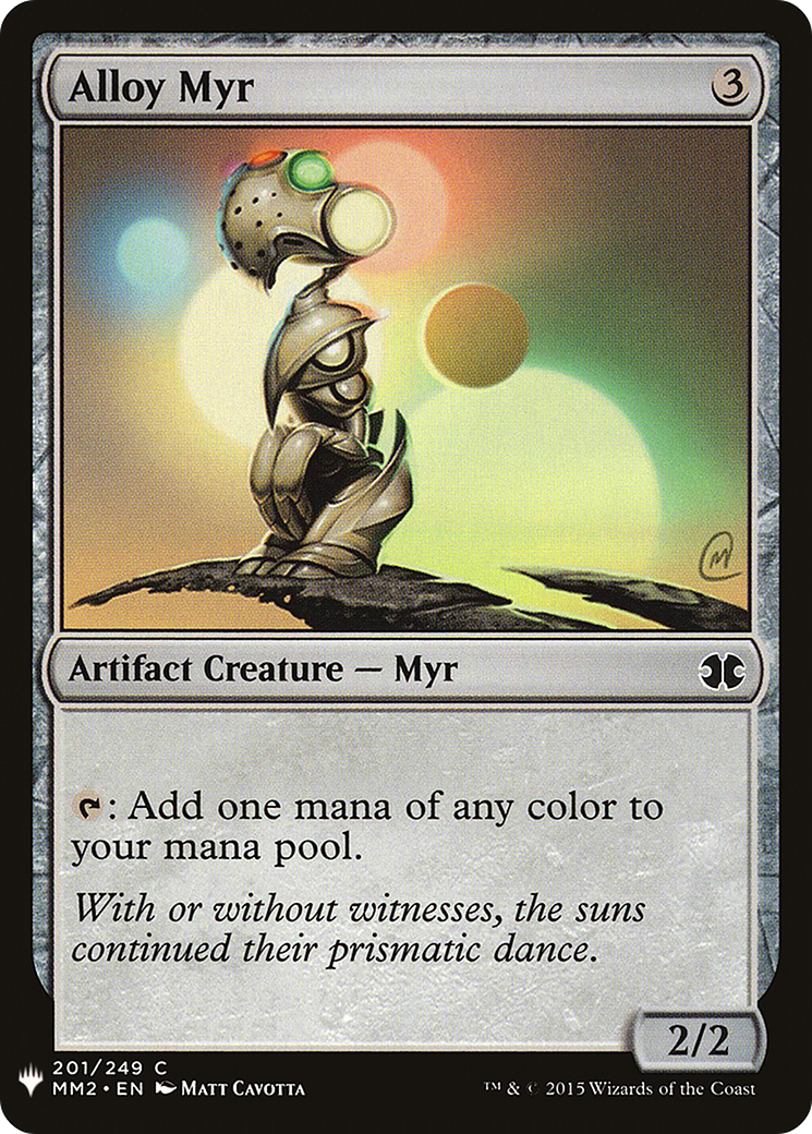 Alloy Myr (LIST-201) - The List