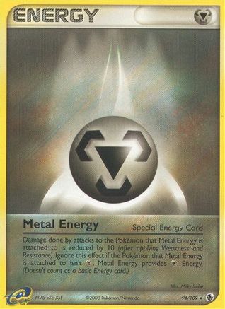Metal Energy (Special) - Reverse Holofoil Ruby and Sapphire - Rare