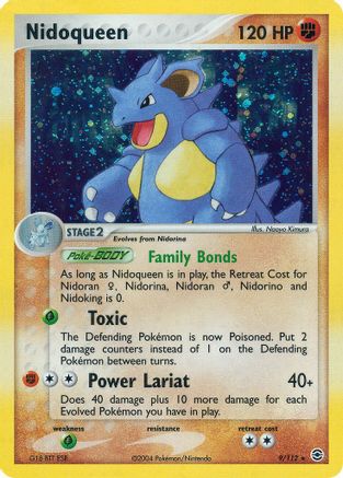 Nidoqueen - Reverse Holofoil FireRed & LeafGreen - Holo Rare