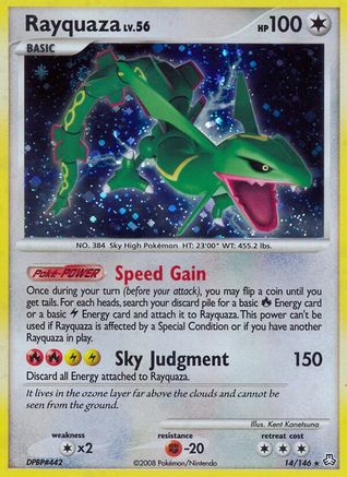 Rayquaza - Holofoil Legends Awakened - Holo Rare
