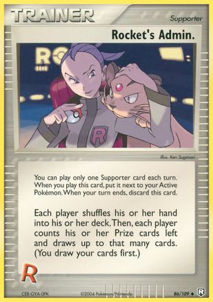 Rocket's Admin. 086 Team Rocket Returns - Uncommon