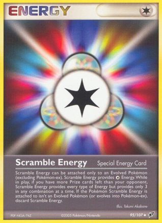 Scramble Energy - Reverse Holofoil Deoxys - Uncommon