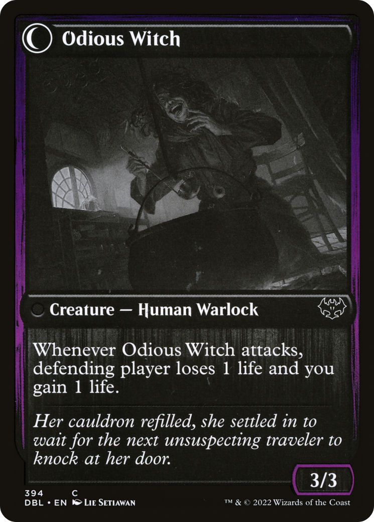 Ragged Recluse (DBL-394) - Innistrad: Double Feature: (Double Faced Transform)