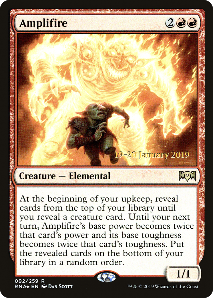 Amplifire (PRE-092) - Ravnica Allegiance Promos Foil