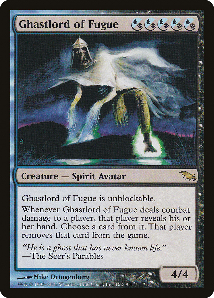 Ghastlord of Fugue (SHM-162) - Shadowmoor