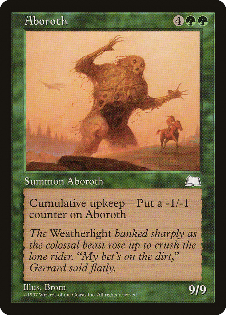 Aboroth (WTH-) - Weatherlight