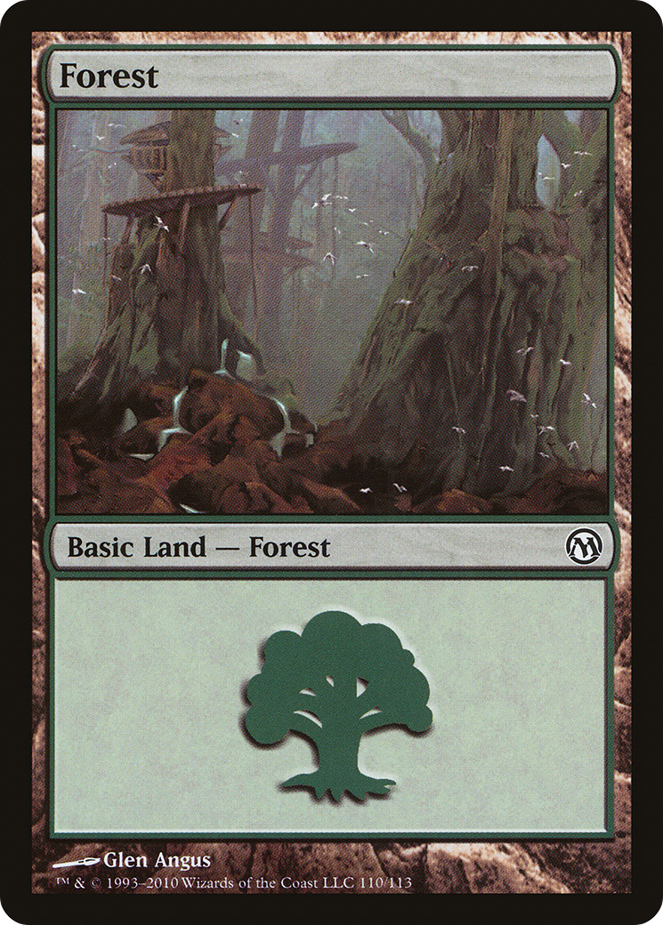 Forest (110) (DPA-110) - Duels of the Planeswalkers