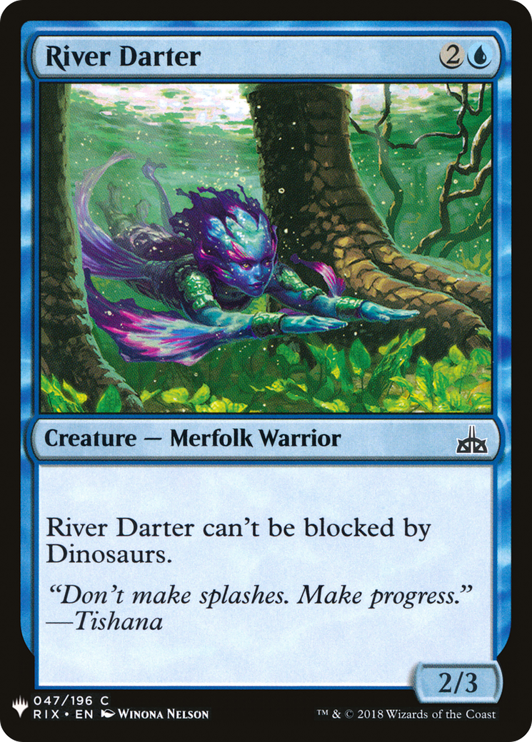 River Darter (LIST-047) - The List