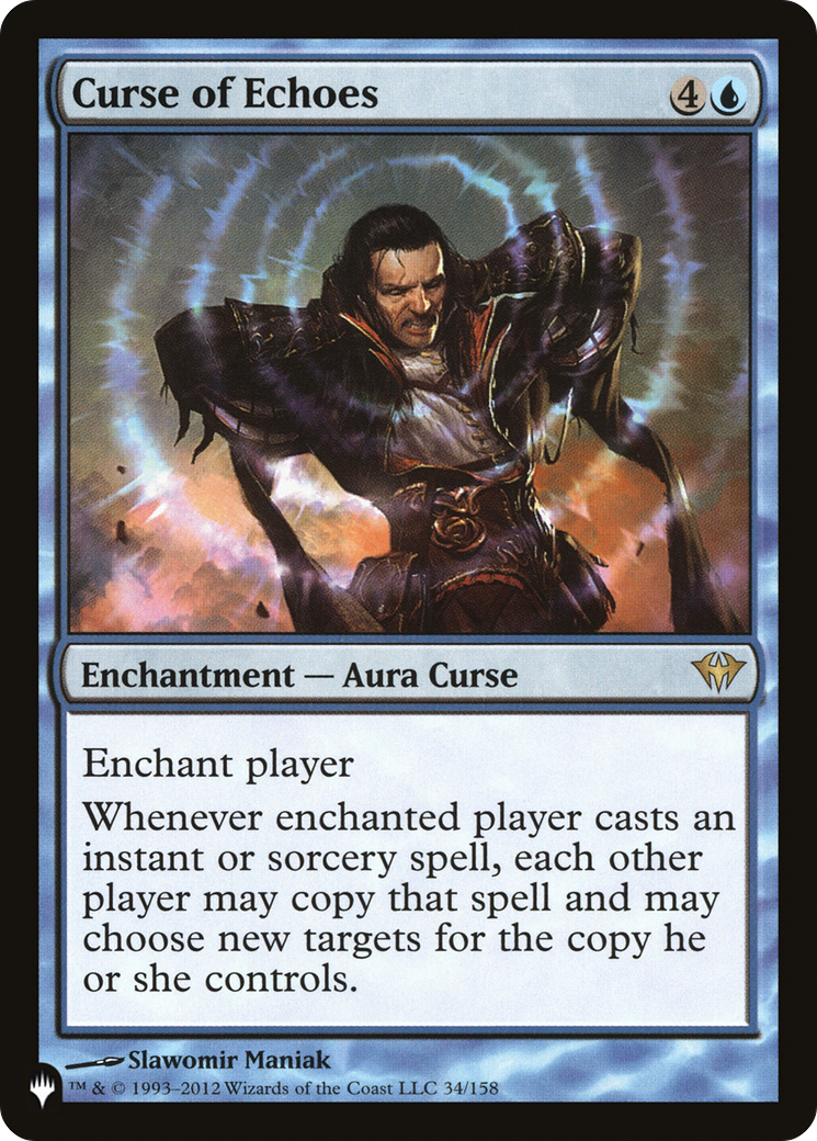 Curse of Echoes (LIST-34/158) - The List