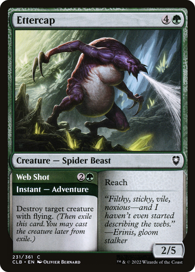Ettercap (CLB-231) - Commander Legends: Battle for Baldur's Gate