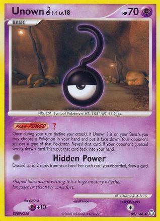 Unown (?) Legends Awakened - Uncommon
