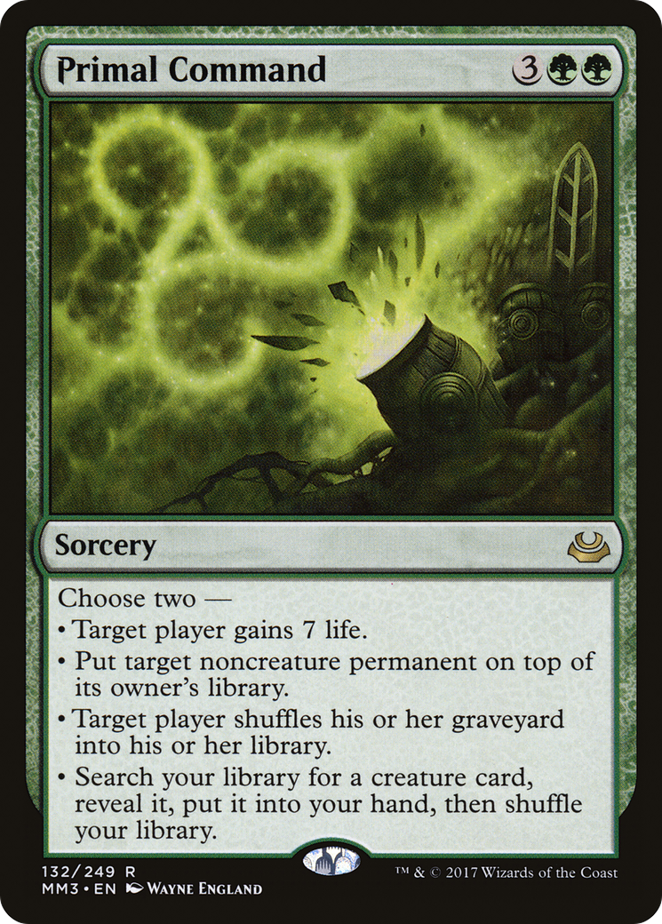 Primal Command (MM3-132) - Modern Masters 2017