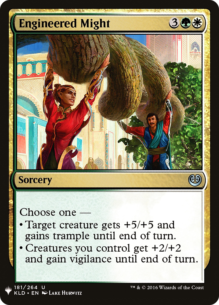 Engineered Might (LIST-181) - The List