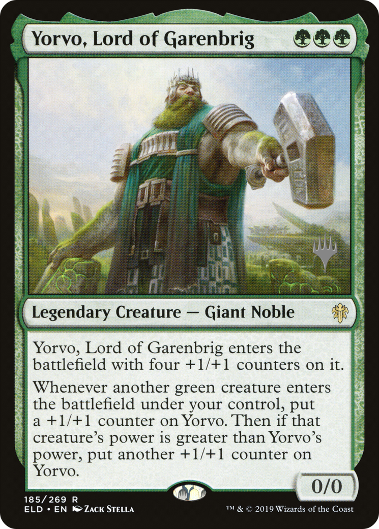 Yorvo, Lord of Garenbrig (PPELD-185) - Throne of Eldraine Promos