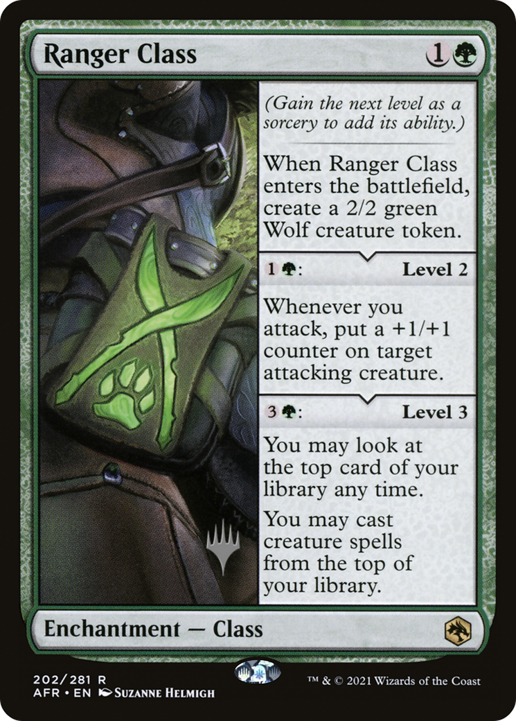 Ranger Class (PPAFR-202) - Adventures in the Forgotten Realms Promos Foil