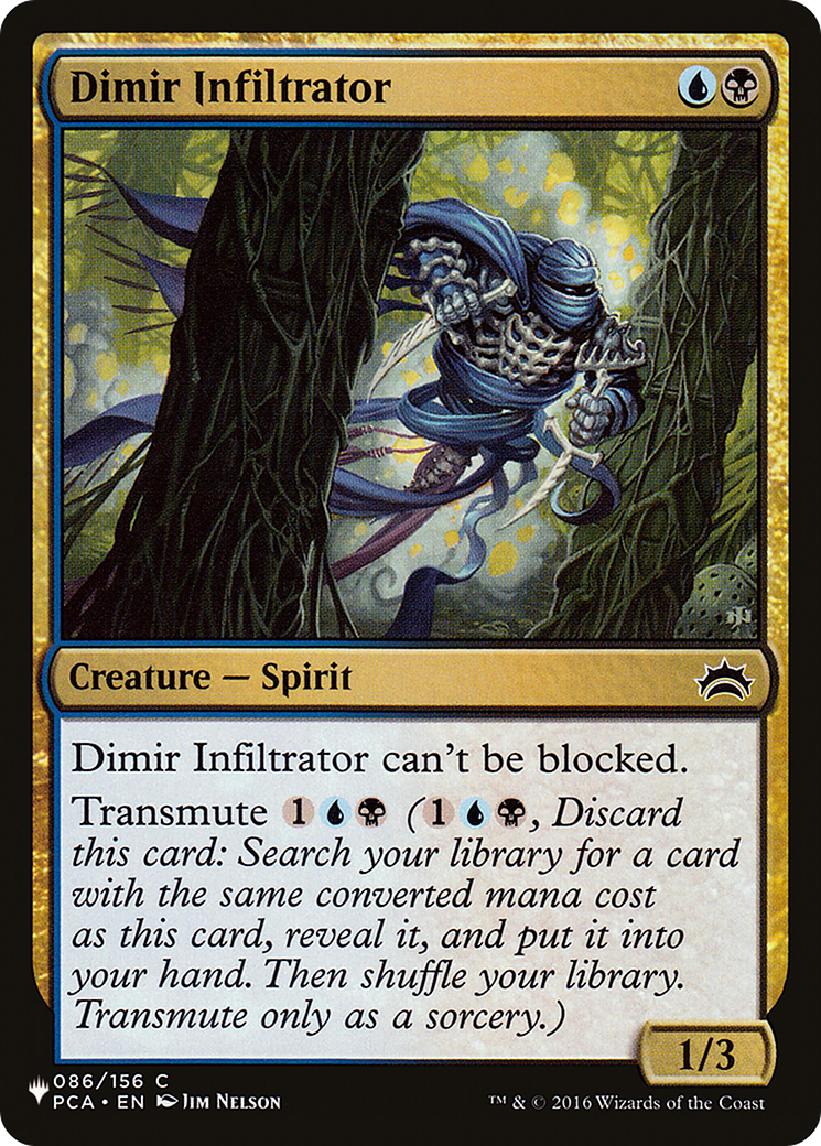 Dimir Infiltrator (LIST-086/156) - The List