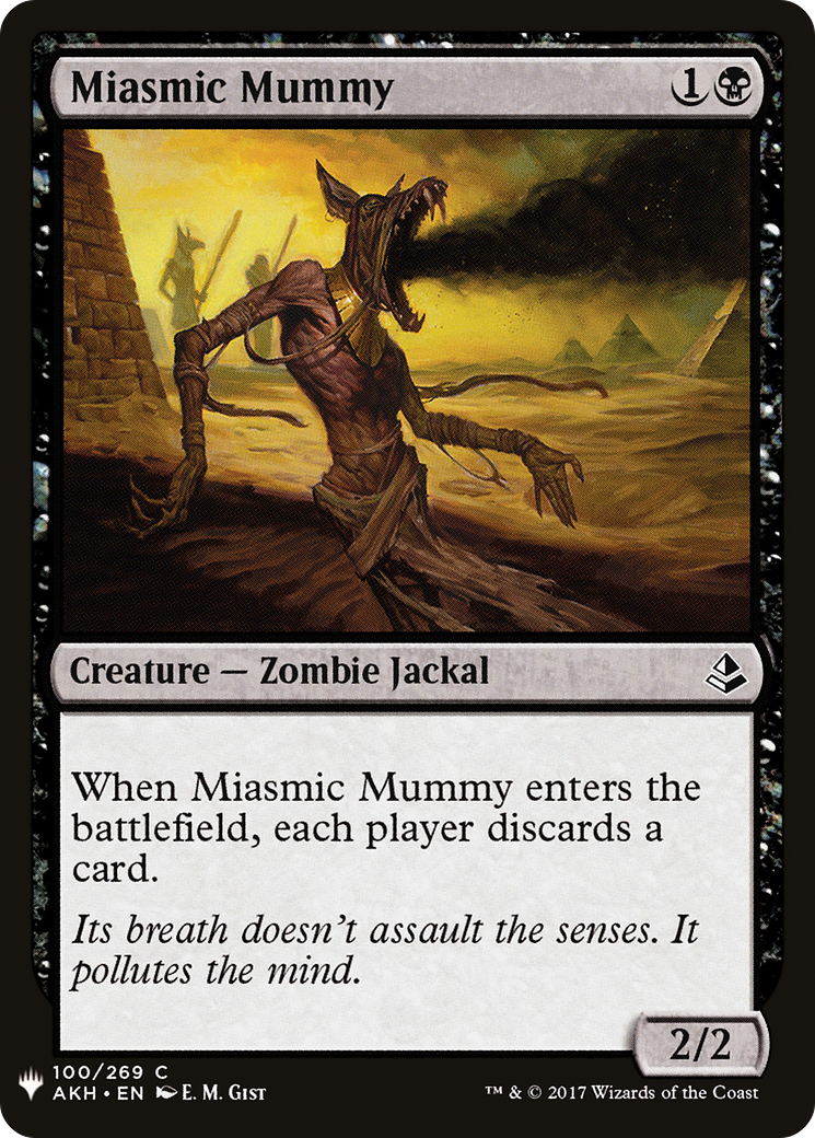 Miasmic Mummy (LIST-100) - The List