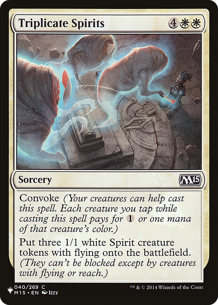 Triplicate Spirits (LIST-040/269) - The List