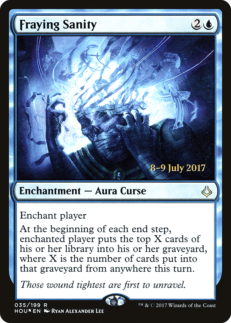 Fraying Sanity (PRE-035) - Hour of Devastation Promos Foil