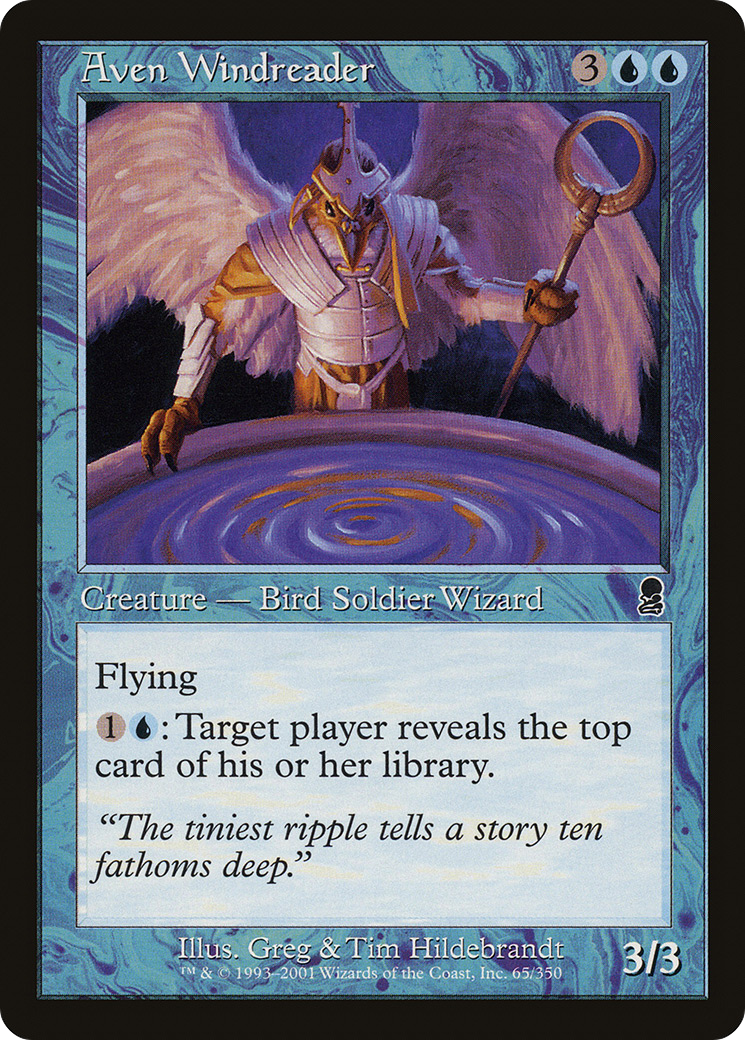 Aven Windreader (ODY-065) - Odyssey