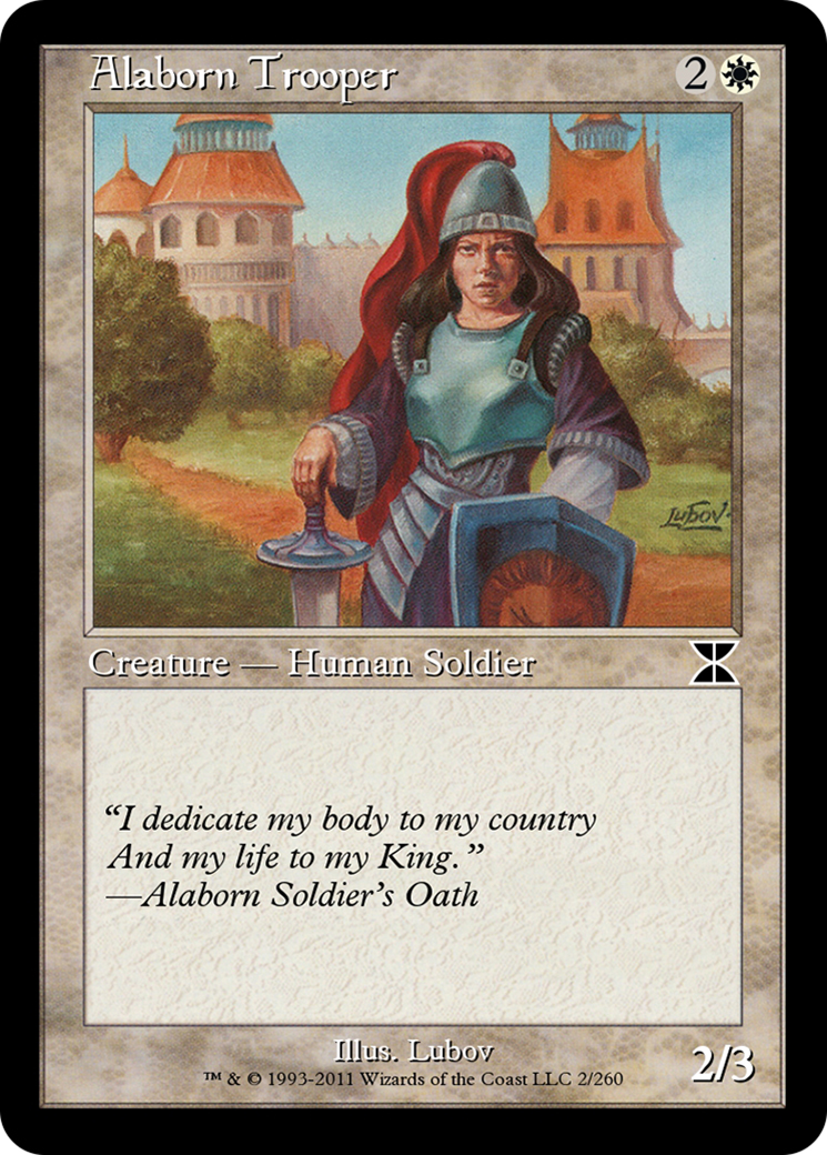 Alaborn Trooper (ME4-002) - Masters Edition IV