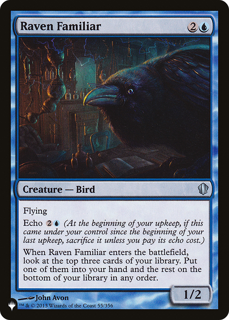 Raven Familiar (LIST-55/356) - The List