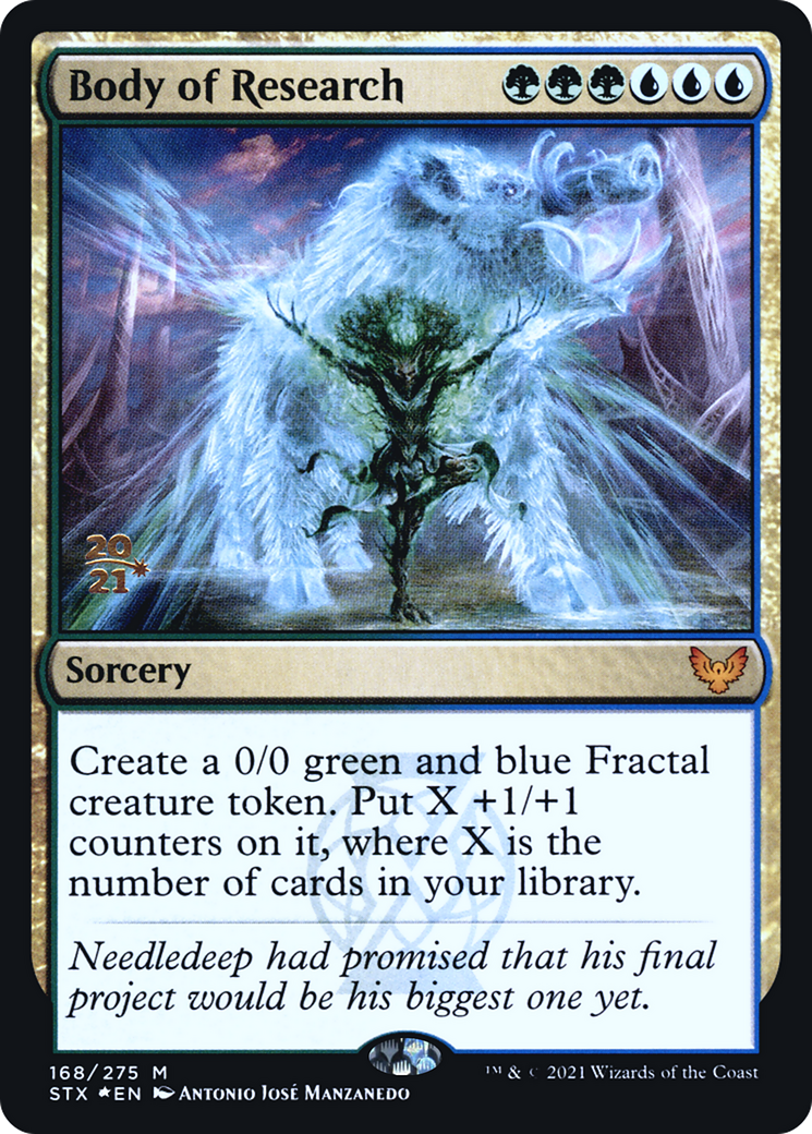 Body of Research (PRE-168) - Strixhaven: School of Mages Promos Foil