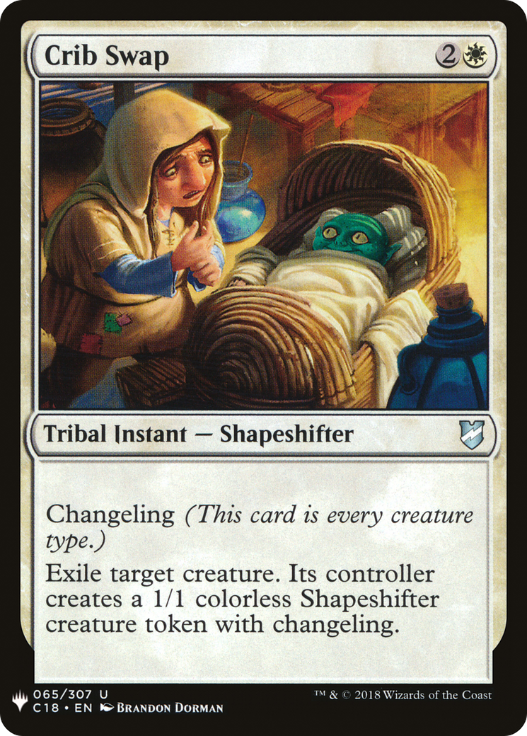 Crib Swap (C18) (LIST-065) - The List