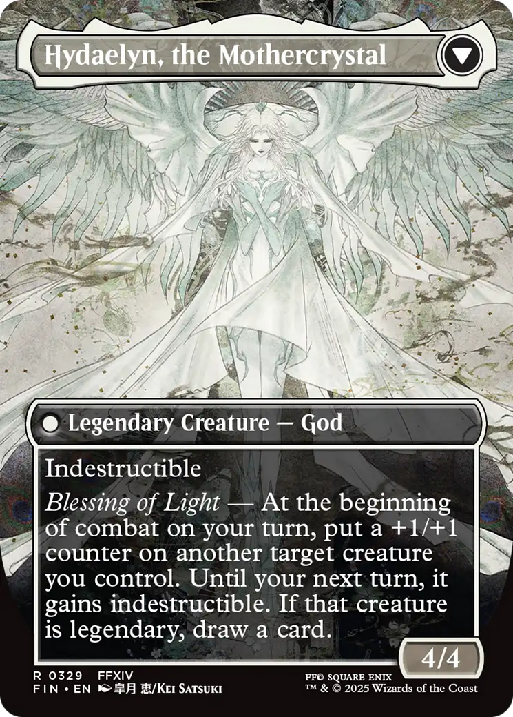 Venat, Heart of Hydaelyn (Borderless) (FIN-329) - FINAL FANTASY Foil
